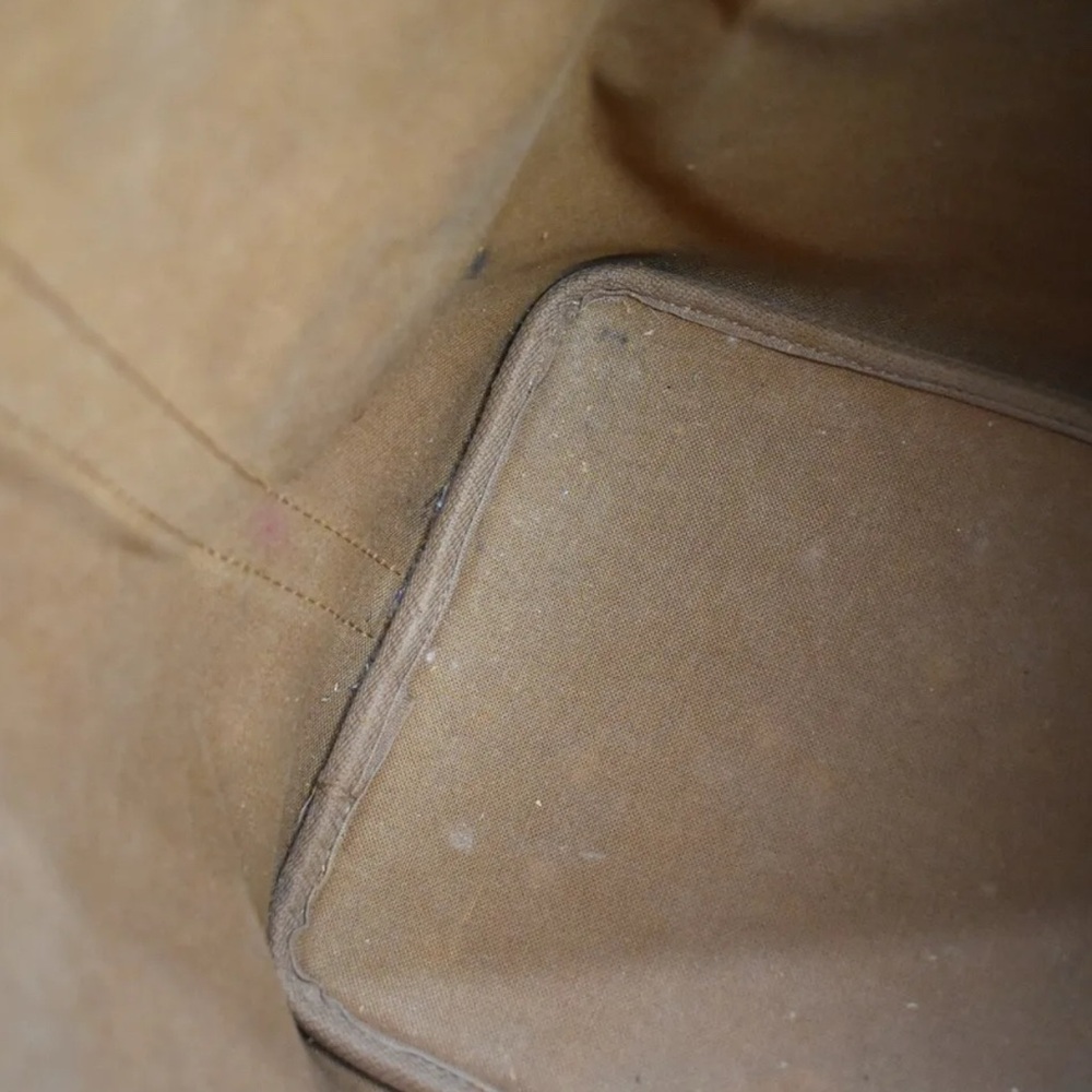 Louis Vuitton Monogram Drawstring Bucket Bag in Brown and Tan - Picture 11 of 14